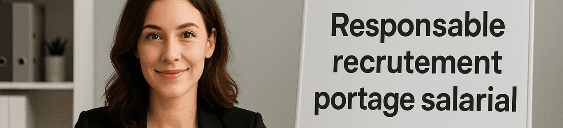 fiche metier responsable recrutement portage salarial