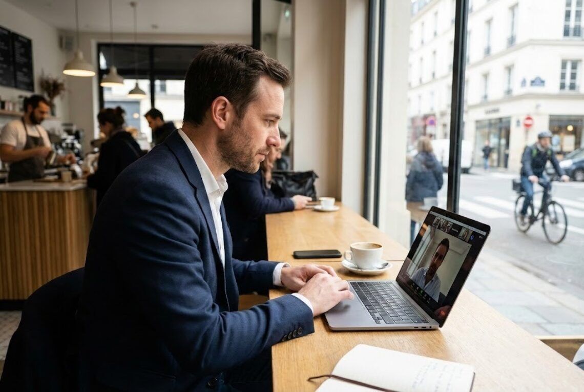 Un freelance en train de négocier son TJM en visio